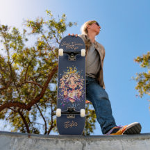 Aesthetic Gemini Anime Custom Skateboard Deck