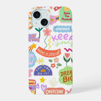 Aesthetic Handy hülle mit Motivations Sprüche