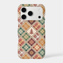 Aesthetic Holiday Checkered Phone Case