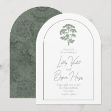 AFETO | Convite de Casamento Arqueado
