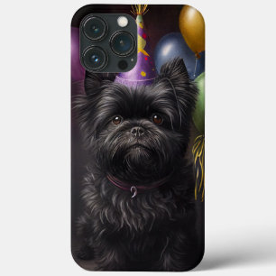 Affenpinscher Cachorro Balões de Nascimento