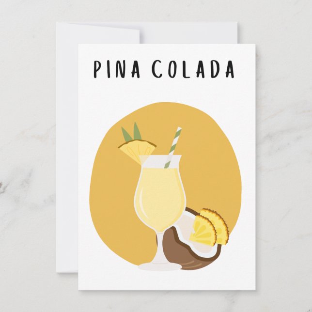 Affiche Pina Colada petit format (Frente)
