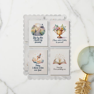 Afirmação de Cartões de Positividade com 8 Cotação