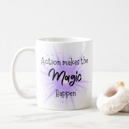 Afirmação Positiva da caneca de café