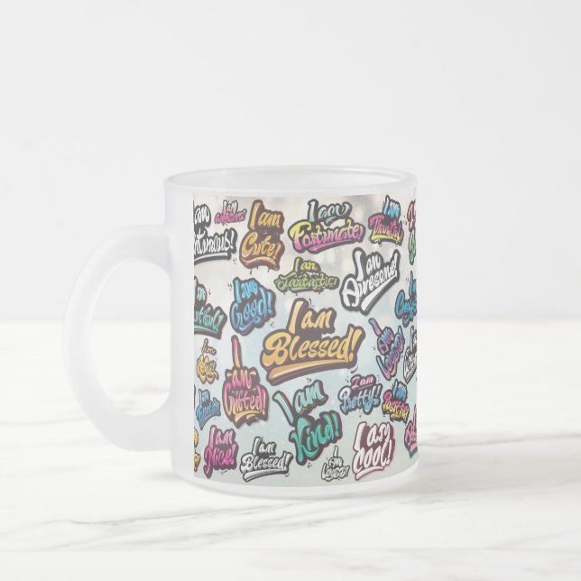 Afirmações Positivas Da Caneca (Esquerda)