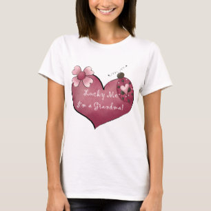 Afortunado mim eu sou camiseta e presentes de uma