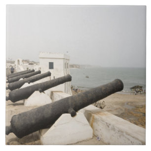 África, África Ocidental, Gana, Elmina. Canhões gu