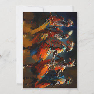 África Dança dos Maasai - Convite para Casamento