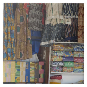 África, Gana, Acra. Acra Têxtil e Artesanato