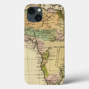 Africa Hand Colored Atlas Map