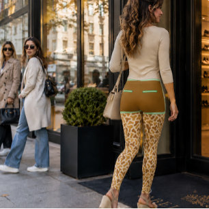 “AFRICA” – LEGGINGS DE ROUPA DE TREINO