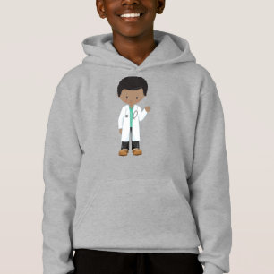 African American Boy, Doctor, Lab Casaco, Medicina