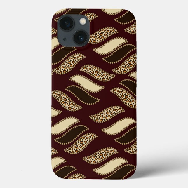 African cheetah skin pattern (Verso)
