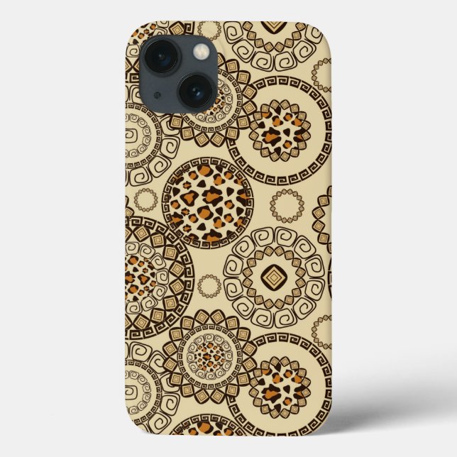 African cheetah skin pattern 3 (Verso)