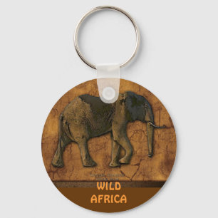 AFRICAN ELEPHANT Chaveiro
