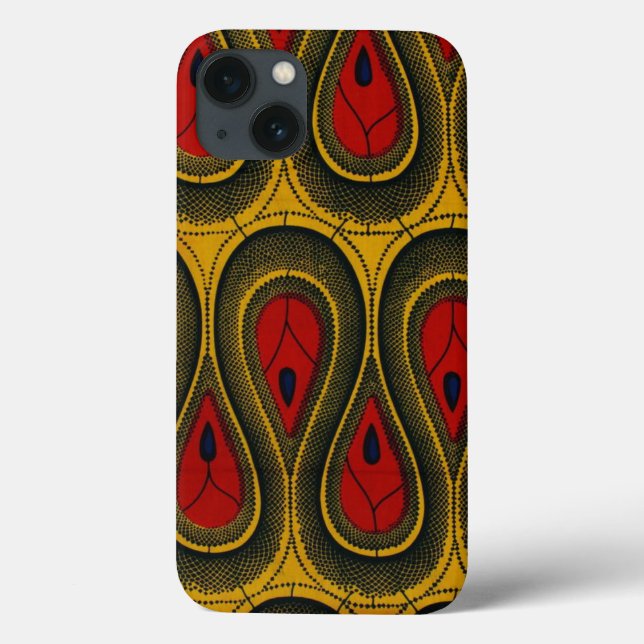 African Fabric Iphone case (Verso)