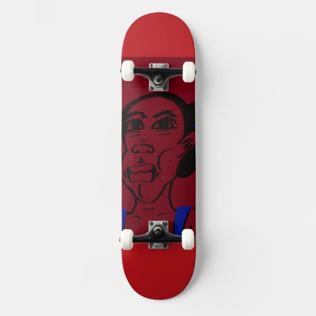 African Portrait Skateboard (Frente)