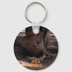 AFRICANO LION Wildlife Chaveiro