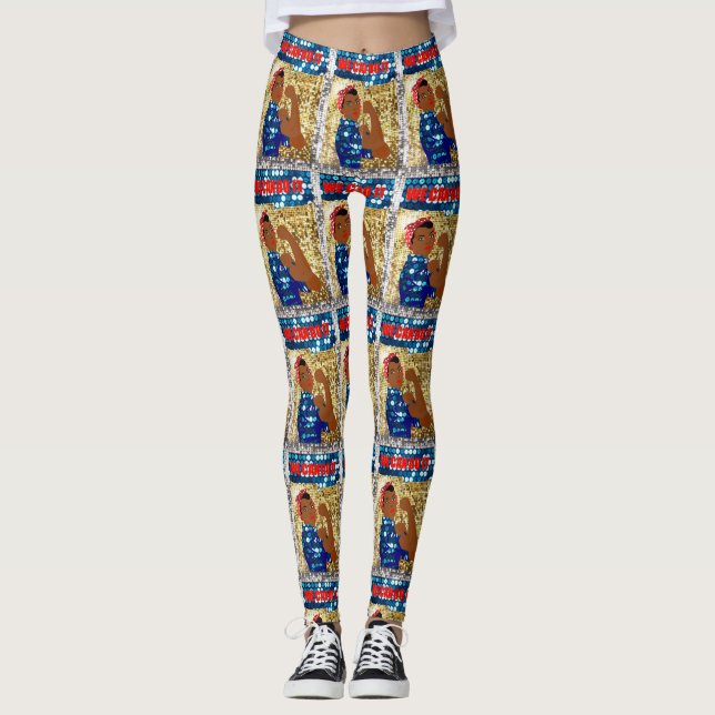 africano rosie as leggings do rio (Frente)