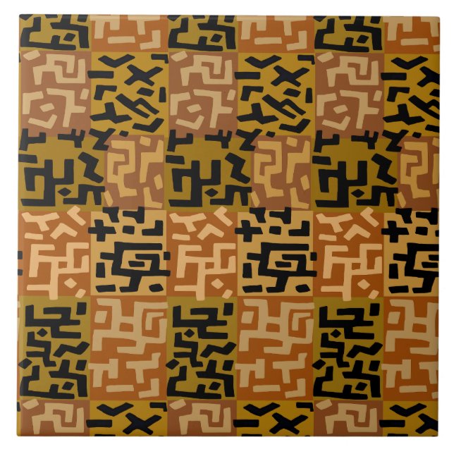 Africano Tribal BaKuba (Frente)