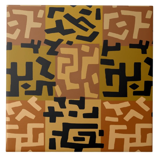 Africano Tribal BaKuba (Frente)