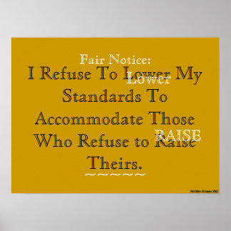 AfriMex Urbano Motto "Eu Recuso..." Pôster