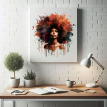 Afro Goddese - Retrato
