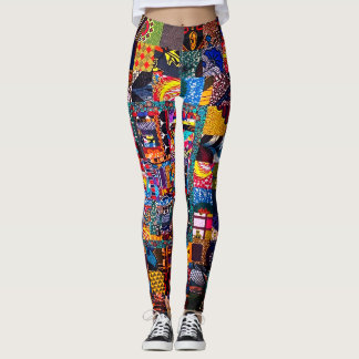 Afro-me dos Leggings Impressão