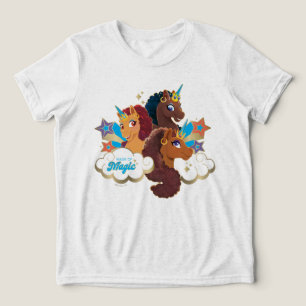 Afro Unicorn "Made of Magic" Trio Design