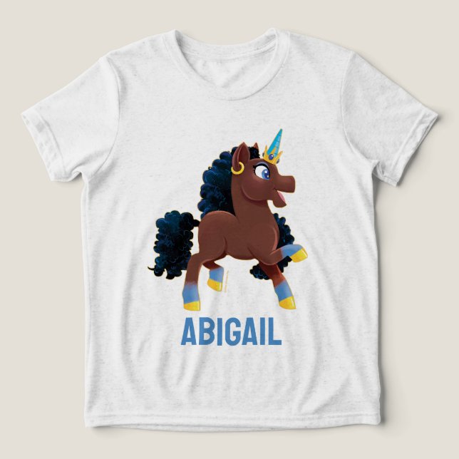 Afro Unicorn | Magical Prancing (Design frontal)