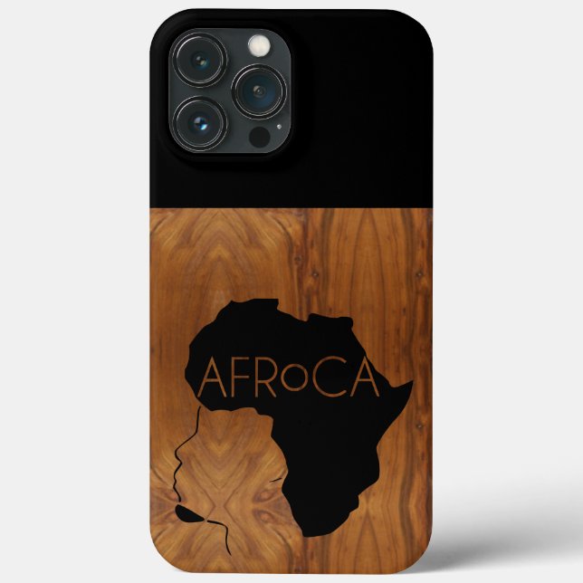 AFRoCA MALE Afro mais Africa Wood Grain (Verso)