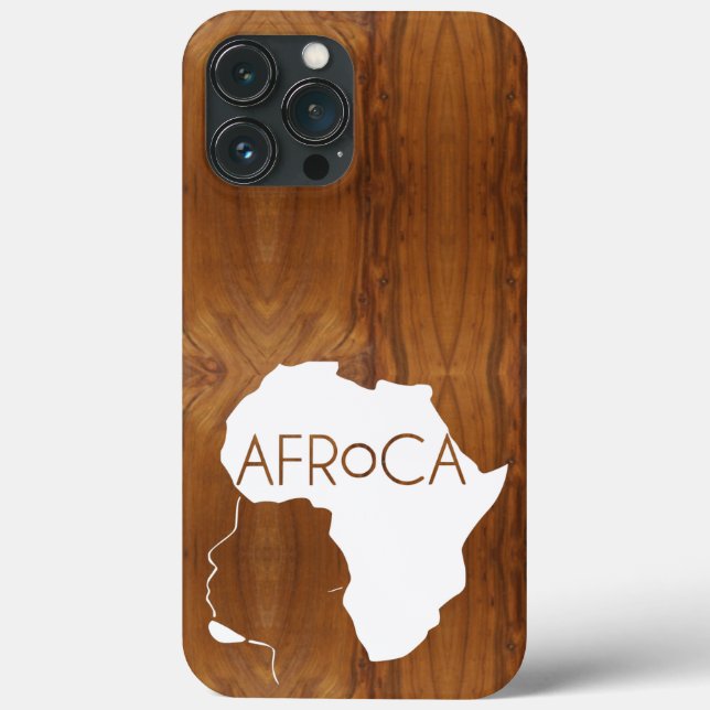 AFRoCA MALE Afro mais Africa Wood Grain (Verso)
