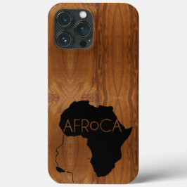 AFRoCA MALE Afro mais Africa Wood Grain