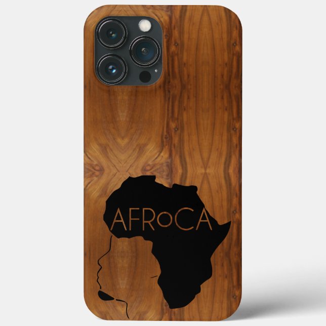 AFRoCA MALE Afro mais Africa Wood Grain (Verso)