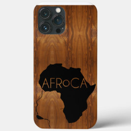 AFRoCA MALE Afro mais Africa Wood Grain