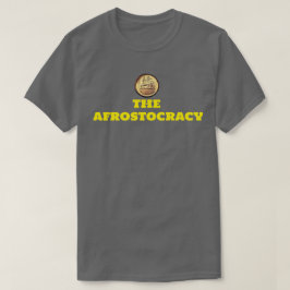 AFROSTOCRACIA WS Camiseta Básica Preta