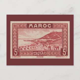 Agadir, Marrocos - Cartão postal