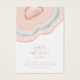 Agate Geode Glitter Website Rosa Dourado ID647