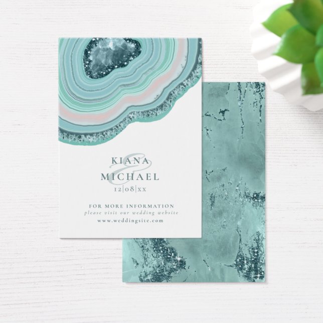 Agate Geode Glitter Website Teal ID647 (Mesa)