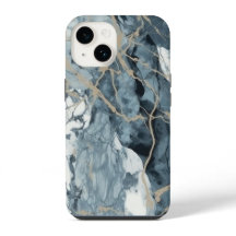 Agate Marble Inspirou Azul De Textura De Luxo
