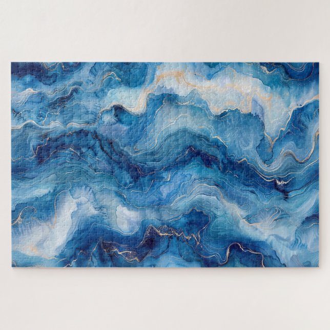 Agate Marble Quebra-cabeça (Horizontal)
