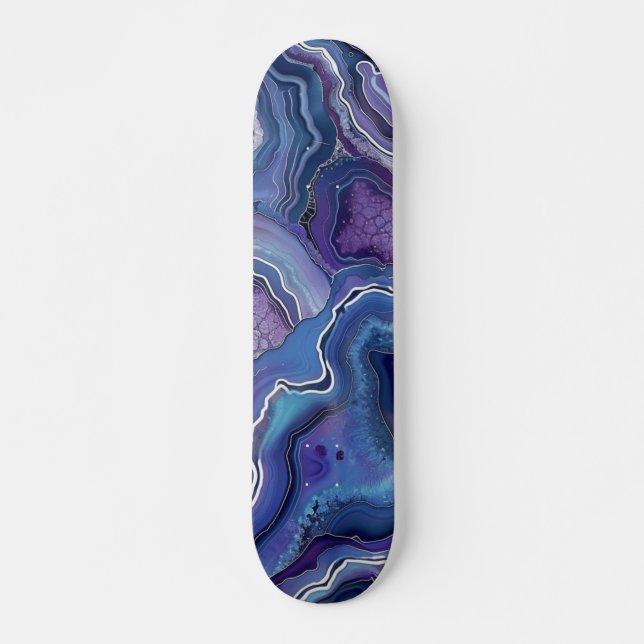 Agate Marble Skateboard (Frente)