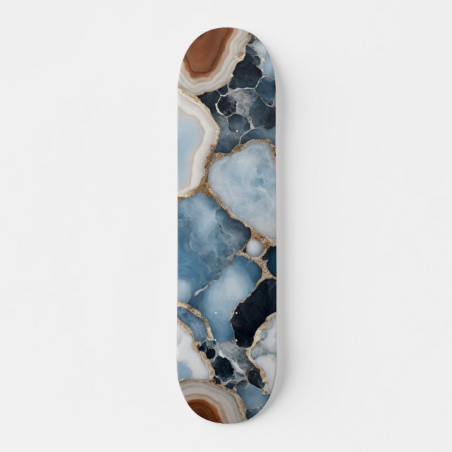 Agate Marble Skateboard (Frente)