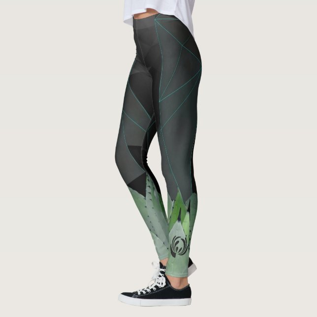 Agave Legging por Laura Eubanks (Esquerda)