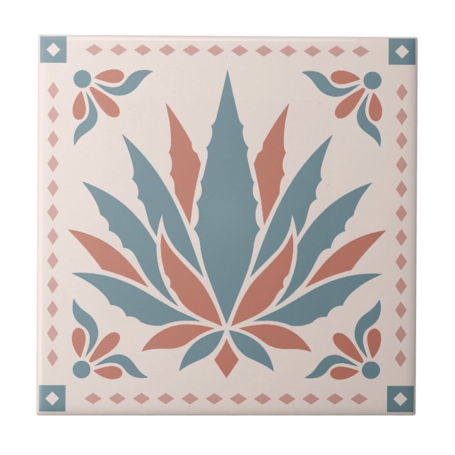 Agave - Southwest Folk Pattern (Frente)