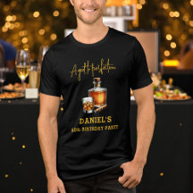 Aged to Perfection Cigar Whiskey 60th Birthday