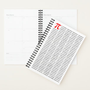 Agenda 1000 Primeiro Dígitos Número Pi Símbolo matem