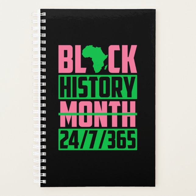 Agenda 1908 AKA Black History Month (Frente)