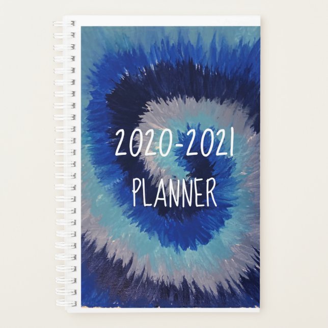 Agenda 2020-2021 Blue Tie Planner (Frente)