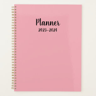 Agenda 2023-2024 - Pink Monthly/Weekly Planner